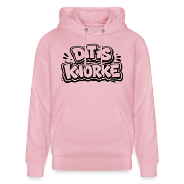 DIT IS KNORKE-Unisex Bio-Hoodie mit echt Berliner Schnauze - Hellrosa