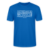 Berliner Spruch-ICK WUNDER MIR-Unisex T-Shirt BIO - Pfauenblau
