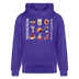 Berliner Verrücktheit-MESCHUGGE-NA UND?!-Unisex Bio-Hoodie - Purple Love 
