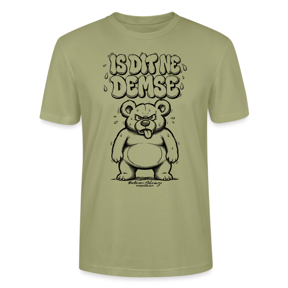 lustiges Berlin Shirt- Sommer-IS DIT NE DEMSE-Unisex T-Shirt - Nebelgrün