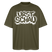 Ostalgie-Oversized Unisex Bio T-Shirt II-URST SCHAU - Khaki