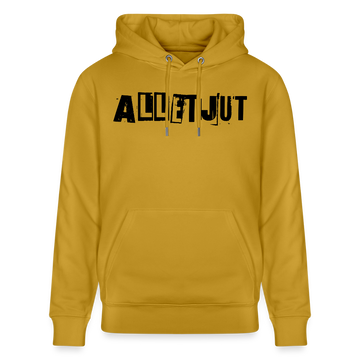ALLET JUT-Unisex Bio-Hoodie - Ocker