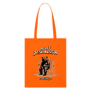 DRUFF JESCHISS'N-Bio-Stoffbeutel - Tieforange