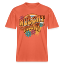 BERLINER RETRO-NÜSCHT MUSS ICK-Relaxed Fit Unisex Bio-T-Shirt - Hellrot