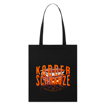 KODDERSCHNAUZE -  Bio-Stoffbeutel - Schwarz