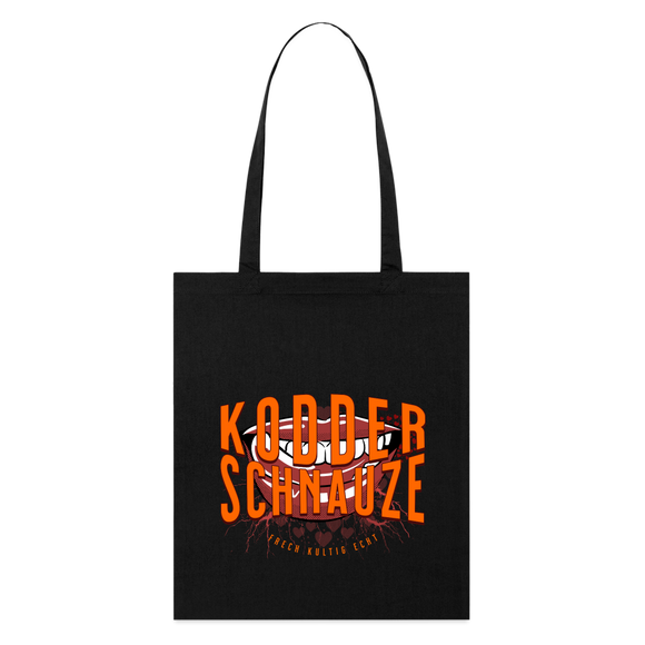 KODDERSCHNAUZE -  Bio-Stoffbeutel - Schwarz