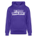 ICK HAB DIE FAXEN DICKE-Unisex Bio-Hoodie mit Berliner Schnauze - Purple Love 