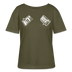WATN? NÜSCHT!-Rundhals Frauen Bio-T-Shirt - Khaki