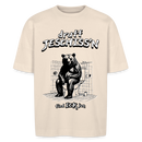 DRUFF JESCHISS'N-Unisex Oversize Bio-T-Shirt - Naturweiß