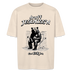 DRUFF JESCHISS'N-Unisex Oversize Bio-T-Shirt - Naturweiß
