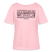 Berliner Spruch-ICK WUNDER MIR-Rundhals Frauen Bio-T-Shirt - Hellrosa