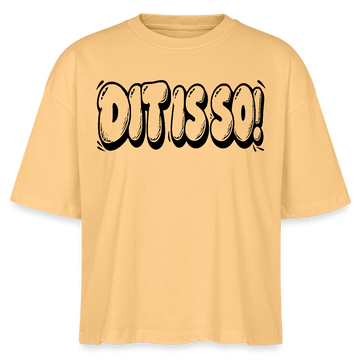 Berlin Shirt-DIT IS SO!-Frauen Boxy Bio-T-Shirt - Mispel