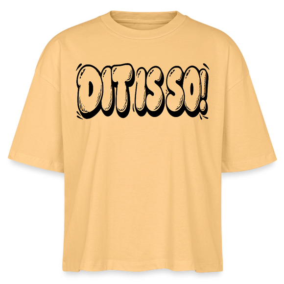 Berlin Shirt-DIT IS SO!-Frauen Boxy Bio-T-Shirt - Mispel