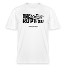 MACH N KOPP ZU-Relaxed Fit Unisex Bio-T-Shirt - Weiß