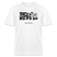 MACH N KOPP ZU-Relaxed Fit Unisex Bio-T-Shirt - Weiß