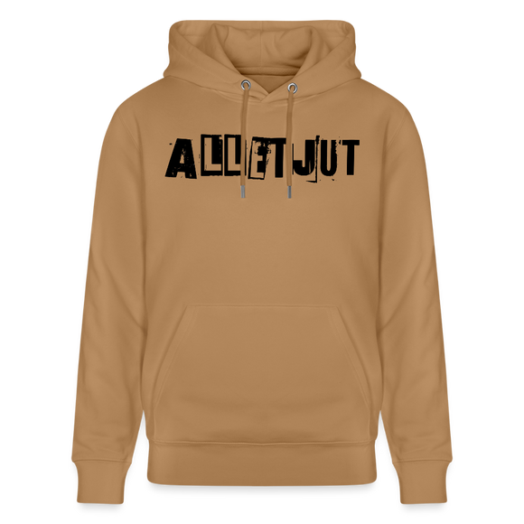 ALLET JUT-Unisex Bio-Hoodie - Karamell 