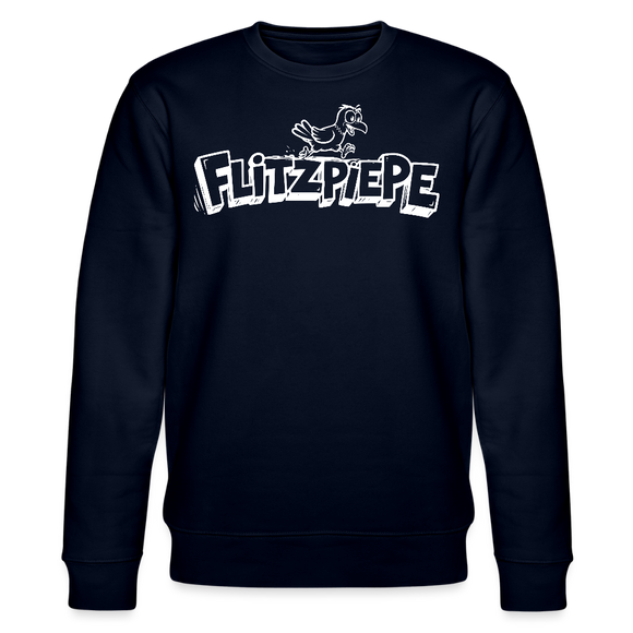 Berliner FLITZPIEPE-Unisex Bio-Sweatshirt 2026 - Navy
