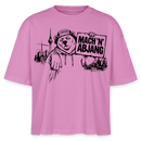 MACH 'N ABJANG-Frauen Boxy Bio-T-Shirt - Pink