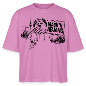 MACH 'N ABJANG-Frauen Boxy Bio-T-Shirt - Pink