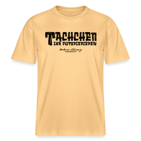 Berliner Begrüssung-TACHCHEN IHR FLITZPIEPEN- RELAXED FIT Unisex Organic T-Shirt - Hellgelb