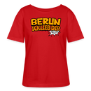BERLIN ICK LIEB DIR-Rundhals Frauen Bio-T-Shirt - Rot