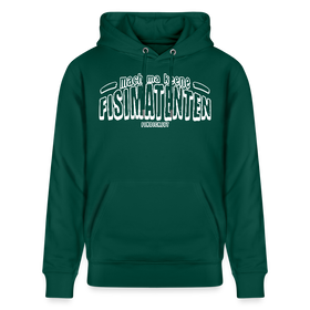Berliner Spruch-FISIMATENTEN-Unisex Bio-Hoodie II - Forest
