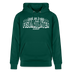 Berliner Spruch-FISIMATENTEN-Unisex Bio-Hoodie II - Forest