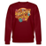BERLINER RETRO-NÜSCHT MUSS ICK-Unisex Bio-Sweatshirt - Burgunderrot