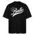 ICK FREU MA WIE BOLLE-Oversized Unisex Bio T-Shirt - Schwarz
