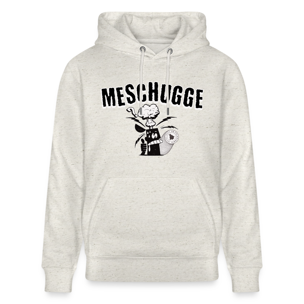 MESCHUGGE - Unisex Bio-Hoodie - Beige meliert