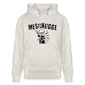 MESCHUGGE - Unisex Bio-Hoodie - Beige meliert