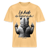 Ick hab die Faxen dicke!-Relaxed Fit Unisex Bio-T-Shirt - Hellgelb