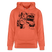 Berlin Souvenir mit Berliner Schnauze-MACH HINNE-Unisex Bio-Hoodie - Hellrot