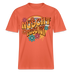 BERLINER RETRO-NÜSCHT MUSS ICK-Relaxed Fit Unisex Bio-T-Shirt - Hellrot