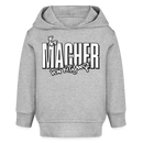 DER MACHER VON DIT JANZE - Baby Bio Hoodie - Grau meliert