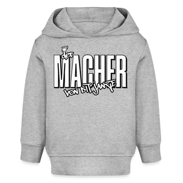 DER MACHER VON DIT JANZE - Baby Bio Hoodie - Grau meliert