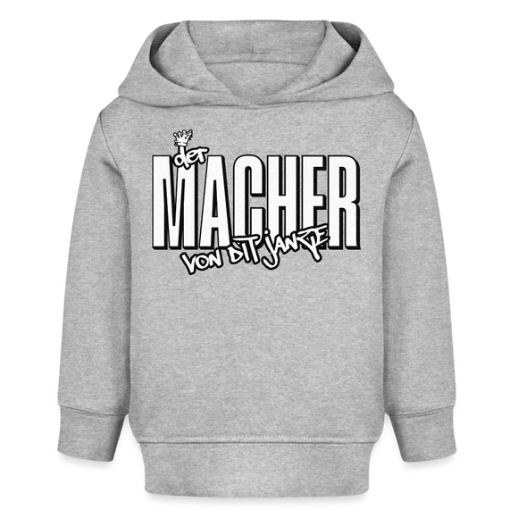 DER MACHER VON DIT JANZE - Baby Bio Hoodie - Grau meliert
