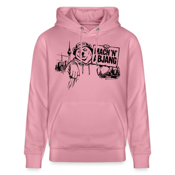 Berliner Spruch- MACH 'N ABJANG -Unisex Bio-Hoodie - Lila Traum