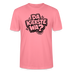 Berlin Shirt mit Spruch-DA KIEKSTE WA?-Unisex T-Shirt BIO - Pink 