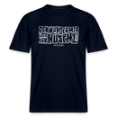 BERLINER SPRUCH-ICK WUNDER MIR- RELAXED FIT Unisex BIO T-Shirt - Navy