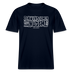 BERLINER SPRUCH-ICK WUNDER MIR- RELAXED FIT Unisex BIO T-Shirt - Navy