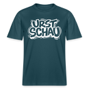 Ostalgie- RELAXED FIT Unisex Bio T-Shirt II-URST SCHAU - Dunkles Petrol