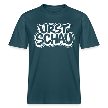Ostalgie- RELAXED FIT Unisex Bio T-Shirt II-URST SCHAU - Dunkles Petrol