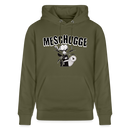 MESCHUGGE - Unisex Bio-Hoodie - Khaki Grün