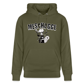 MESCHUGGE - Unisex Bio-Hoodie - Khaki Grün