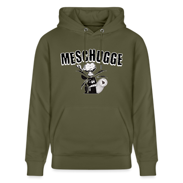 MESCHUGGE - Unisex Bio-Hoodie - Khaki Grün
