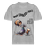 WAT KIEKSTN SO? - Relaxed Fit Unisex Bio-T-Shirt - Grau meliert