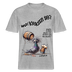 WAT KIEKSTN SO? - Relaxed Fit Unisex Bio-T-Shirt - Grau meliert