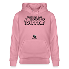 Berliner Spruch-EINFACH AUS DAFFKE-Unisex Bio-Hoodie - Lila Traum