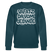 Berliner Kultspruch-VAFATZ DA IM JELÄNDE-Unisex Bio-Sweatshirt - Dunkles Petrol